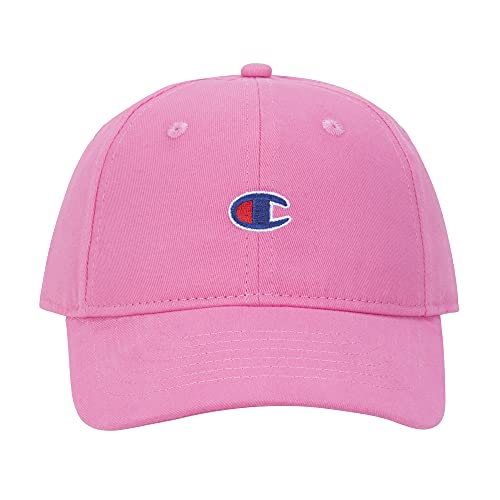Casquette de baseball rose Champion contre le soleil pour enfant de taille unique