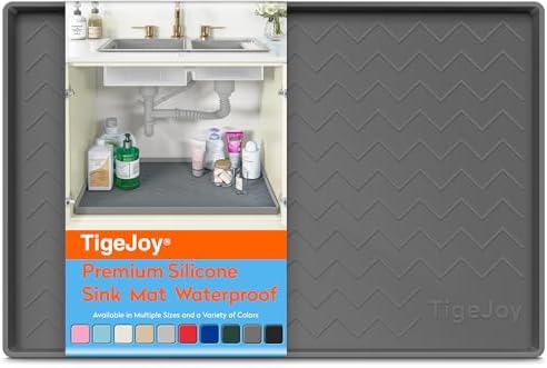 ITSOFT Under Sink Mat: Waterproof, Non-Slip, Washable Cabinet Liner (36x30 Inches) - View #2