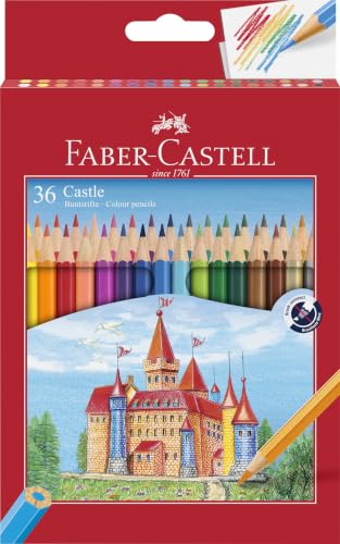 Set de lápices Faber-Castell Castle 36 uds