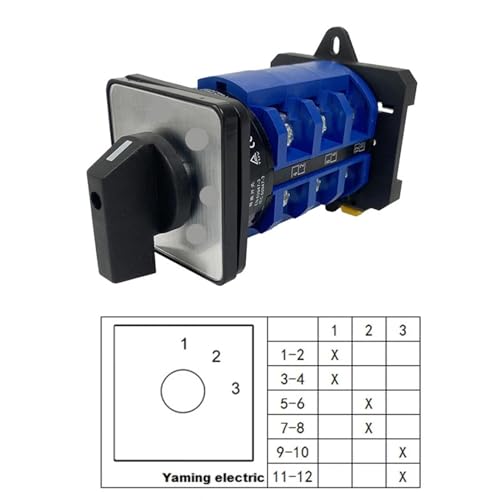 Circuit de Commande tripolaire 63A pour inverseur de source