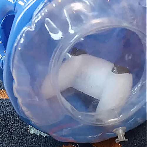 Zarup Rage Quit Protector, 360 Degree Protective Container, Gaming Controllers With Device Protector, Transparent Inflatable Gaming Controller Cover, For Protect Controllers From Gamer Rage Blue #TOP4