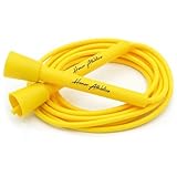 HONOR ATHLETICS Speed Rope, Skipping Rope - Best for Double Under, Boxing, MMA, Cardio Fitness Training Condition - Jump Rope (Yellow, 10 ft rope – (Fits users up to 6'3