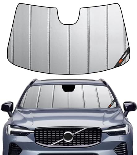 Pigenius Windshield Sun Shade for Volvo XC60 2018-2026 Custom Front Window Sunshade - Safeguard