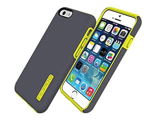 Incipio Dualpro Case for Apple iPhone 6/6S - Gray/Yellow (Bulk Packaging)