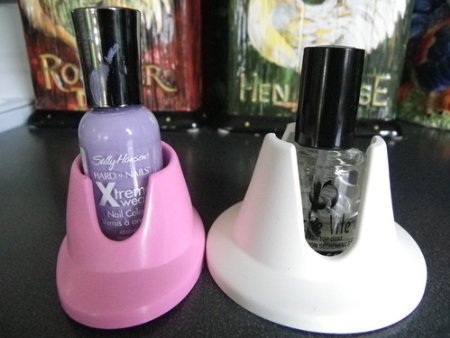 Nail Polish Holders (Oval and Round Style) (2 Pcs Total)