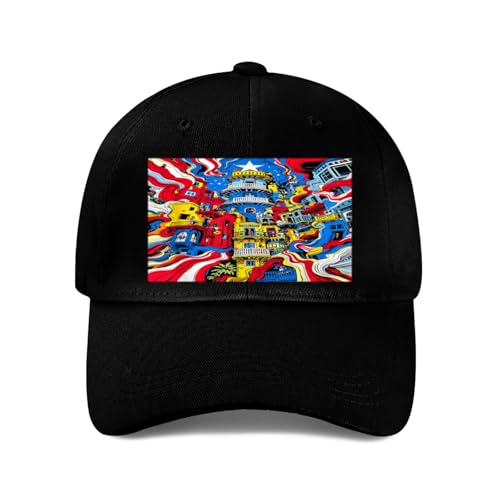 Balcones De Cora SanSe 2025 Fashion Digital Printed Baseball Dad Cap