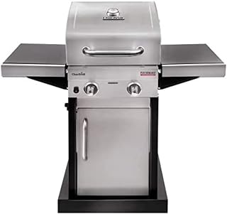 Char-Broil Performance Series™ 220S - 2 Burner Gas Barbecue Grill with TRU-Infrared™ technology, Stainless Steel Finish.