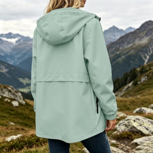 Sudadera ligera con cremallera evita el frío transpirable chaqueta mujer 3