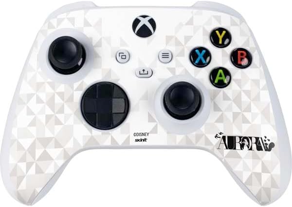Skinit Decal Gaming Skin Compatible with Xbox Series S Controller - Officially Licensed Disney Princess Tiana Sketch Design