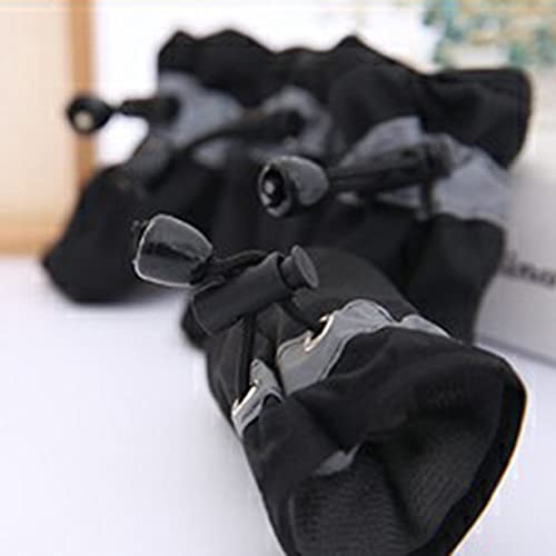 Kleine Katten Honden Puppy Honden Sokken Booties, 4 stuks Winter Waterdichte Hondenschoenen Antislip Regen Warm… - Image 7