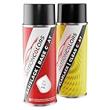 MOTIONCOLORS Lack besitzt einen sehr hohen Farbpigmentanteil, wodurch er eine besonders gute Deckkraft hat. Maximale Farbtongenauigkeit durch Mischung der Lackcodes nach Original-Herstellerangaben.