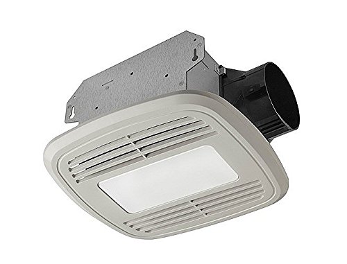 Bathroom Ventilation Fan, White 1.5-Sone 80-CFM, LED Light - Amazon.com