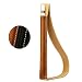 Jisoncase Apple Pencil Case Cover Genuine Leather Slim Sleeve Carrying Bag Protective Pencil Holder with Elastic Band for Apple iPad Pro Pencil Brown JS-APL-01A20