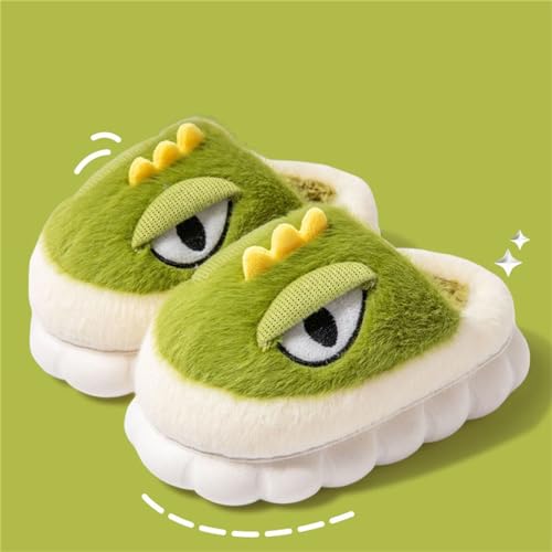 Kids Baby Boys Girls Winter Slippers Cartoon Dinosaur Non Slip Home Indoors Shoes Giant Slippers with Sound2