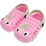 TOVINANNA Rutschfeste Strandsandalen für Rosa Sandalen mit Raupenmotiv...
