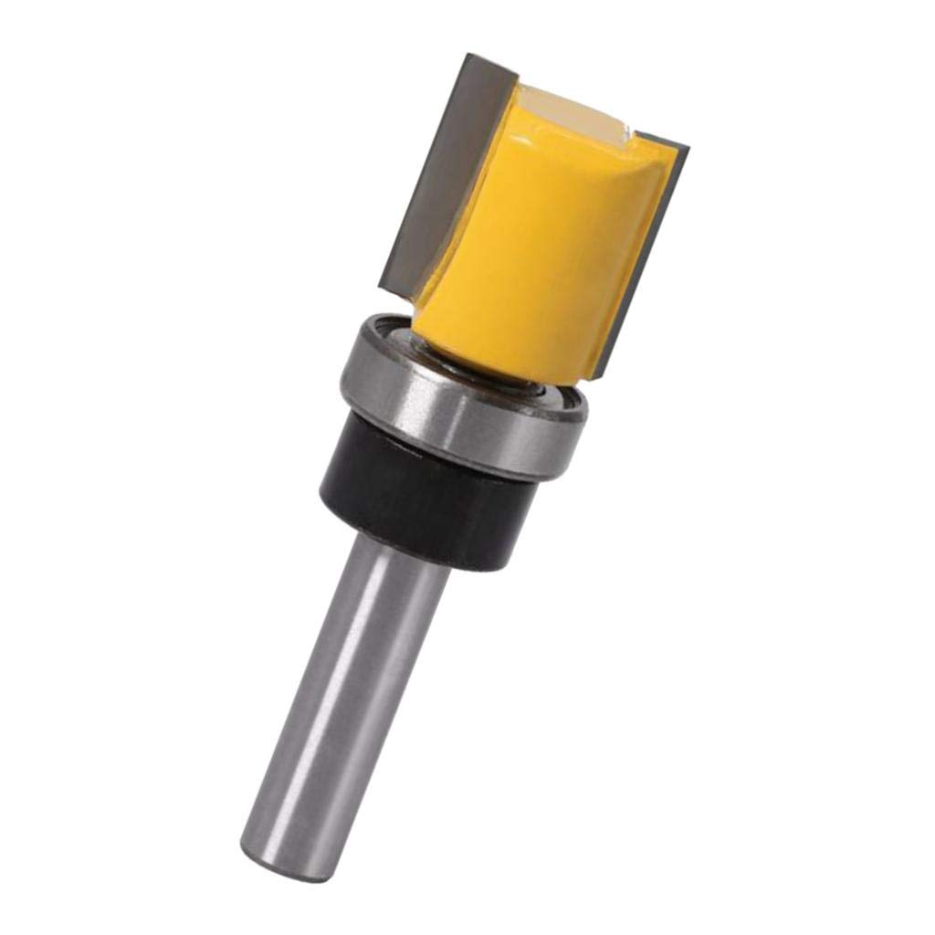 CALANDIS 8mm Shank Flush Trim Router Bit Top Bearking Woodworking Cutter