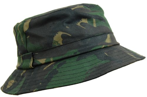 B26 cappello da pescatore in cotone cerato Camo