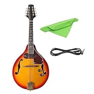 Exquisite workmanship, made of quality wood with beautiful finishes, providing a shiny surface and a better touch. The mandolin itself is a very lovely plucked string instrument. The sound of the piano is like a rolling silver bell. It is very crisp ...