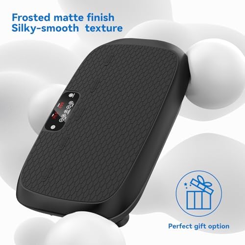 Premium Vibration Plate for Lymphatic Drainage, Weight Loss, Whole Body Workout Power Vibration Plate, Shake Plate,Home Gym Fitness Equipment,Black 8 41wDf+VKP2L. AC