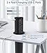 Jgstkcity Pop Up Power Outlet for Countertops & Desks,2.5-Inch Hole Flush, Mount, 20W USB-C, 4 USB Ports, 4 Tamper-Resistant 15A Outlets - Space-Saving Recessed Design,1875W,ETL Listed