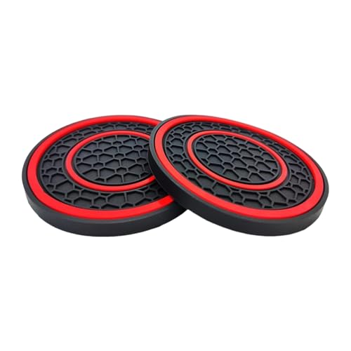 Posavasos para Coche - Juego De 2 Fundas Impermeables Lavables Antideslizantes | Base Impermeable Absorbente Antideslizante para Conductores Adolescentes Viajes Diarios Viajes Largos Y Uso Compartido