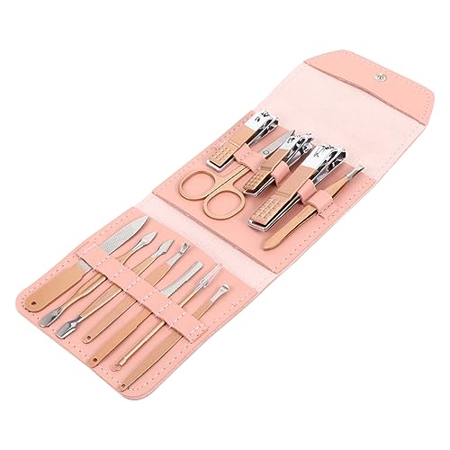 LIFKOME 1 Set Manicure Kit Manicure Kit for Home Nail Kit Golden Stainless Steel Nail