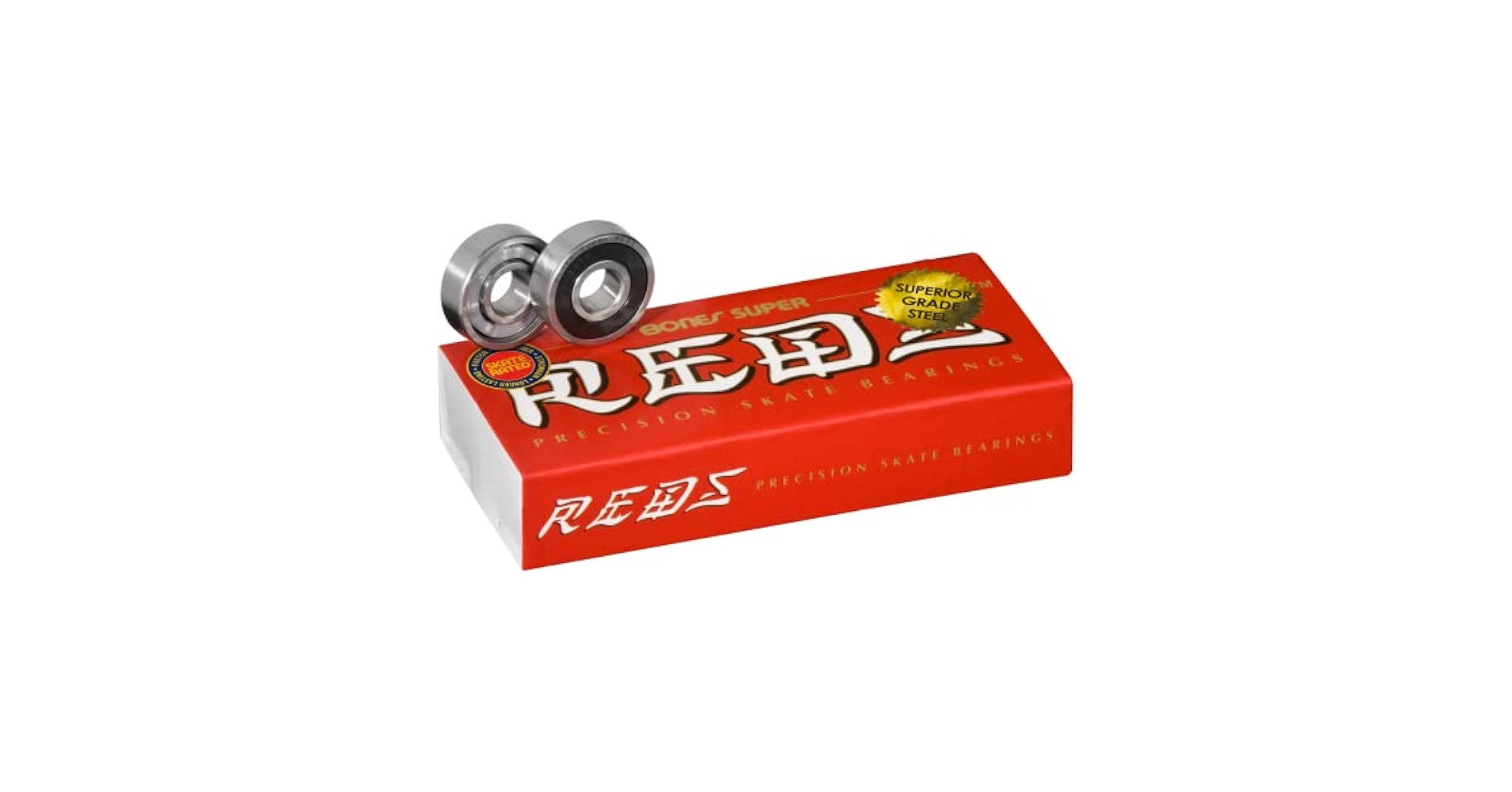 新品 BONES SUPER REDS ベアリング Amazon.com : Bones Super Reds Bearings 8mm 16 Pack