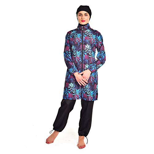Burkini couvrant pour femmes - Vêtement de sport islamique idéal pour la plage et la piscine