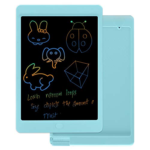 Lacoti LCD Writing Tablet, Kids Drawing Tablet and Doodle Board for Kids, 10 Inch Colorful Writing Pad Toy for Kids 2+ Years Old Graffiti Gift(Blue)