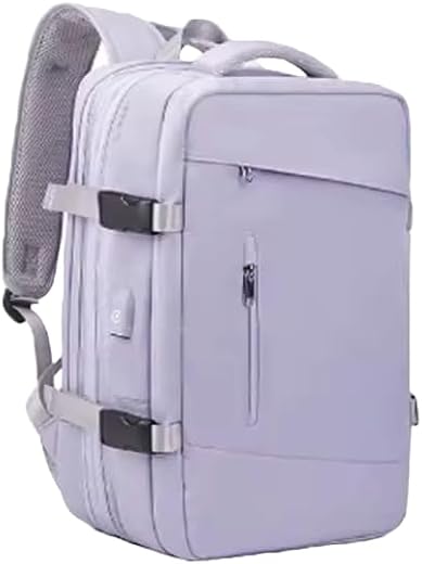 The Purple Tree Multifunction Waterproof Laptop Travel Backpack with Shoe Compartment, Shoulder Bag, 35 L Laptop Backpack ...
