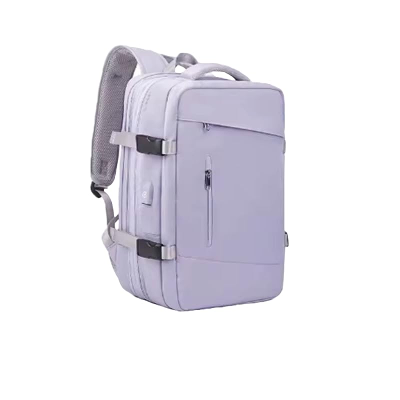 Image of The Purple Tree Multifunction Waterproof Laptop Travel Backpack with Shoe Compartment, Shoulder Bag, 35 L Laptop Backpack with USB Charging