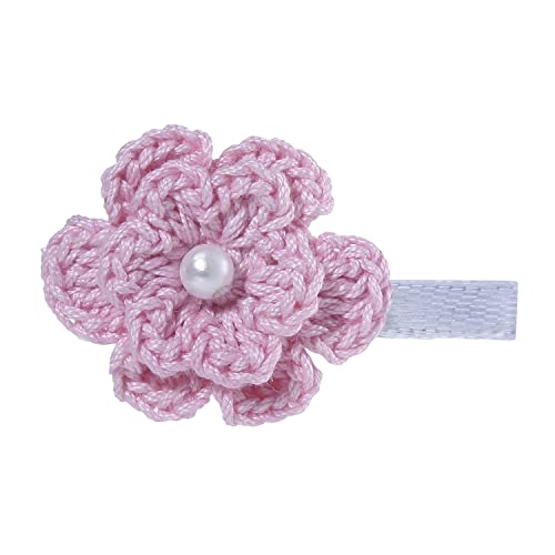 Image of Prapti Handicrafts Crochet Flower Baby Girl Eligater Hair clips Hairpins For Girls Hair Accessories Kids