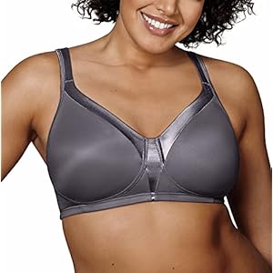 Playtex-Womens-18-Hour-Silky-Soft-Smoothing-Wireless-Bra-Us4803 Playtex womens 18 Hour Silky Soft Smoothing Wireless Us4803, Available in Single and 2-pack Bras, Private Jet, 38DDD US