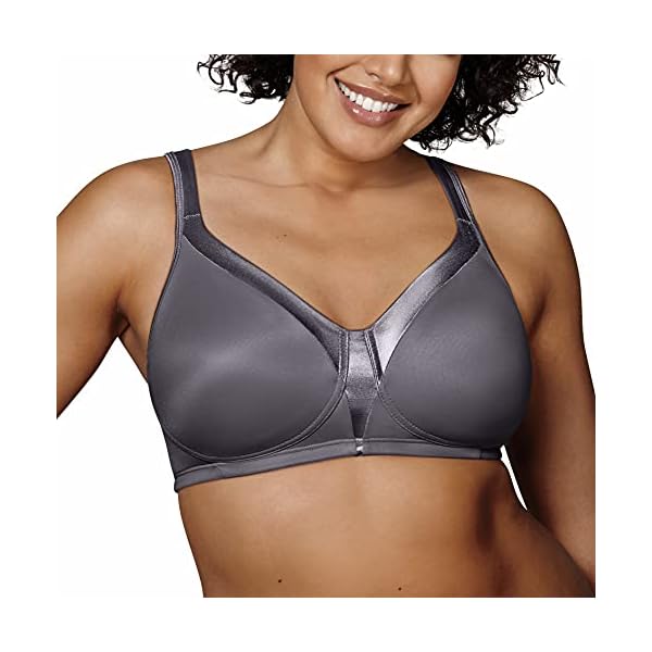 Playtex womens 18 Hour Silky Soft Smoothing Wireless Us4803, Available in Single and 2-pack Bras, Private Jet, 38DDD US