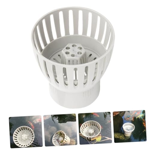 Cesta de skimmer COLLBATH para recolectar hojas y residuos con drenaje integrado 2