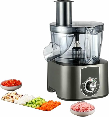 Cortadora eléctrica para vegetales 2 en 1 negra