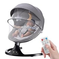 Babywippe,babyschaukel mit Kippfunktion,klappbar,wippe Baby mit Bluetooth-Funktion