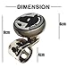 Oshotto Steering Wheel Power Handle Spinner Knob - Universal Steering Wheel Fit for All Cars - Steering Wheel Knob Spinner (Grey)
