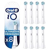 Einfache Lieferung: 8 Oral-B iO Ultimative Reinigung Aufsteckbürsten in briefkastenfähiger Verpackung