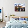 Edinburgh Architectural Landscape in Scotland Paint by Numbers Kit for Adults, 16"x20" Canvas Painting Kit for Beginners, Modern Aesthetic DIY Paint by Number on Canvas for Home Wall Decor B930 #2