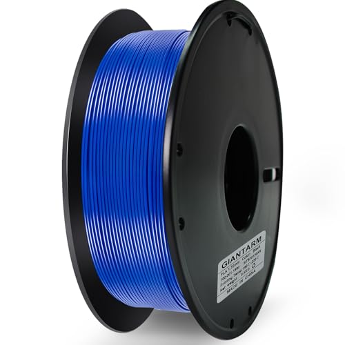 Image of GIANTARM 3D Printer Filament, 0.5kg Blue PLA Filament, 1.75mm Dimension Accuracy + /- 0.03mm, 3D Printing Filament