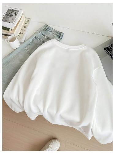 WDIRARA Girl's Leopard Bow Sweatshirt Crew Neck Long Sleeve Pullovers Graphic Top2