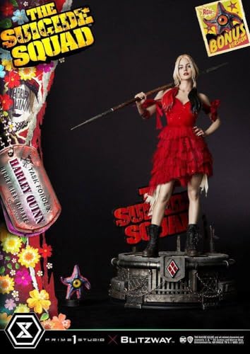 Prime 1 Studio The Suicide Squad - Figura Decorativa (71 cm), diseño de Harley Quinn