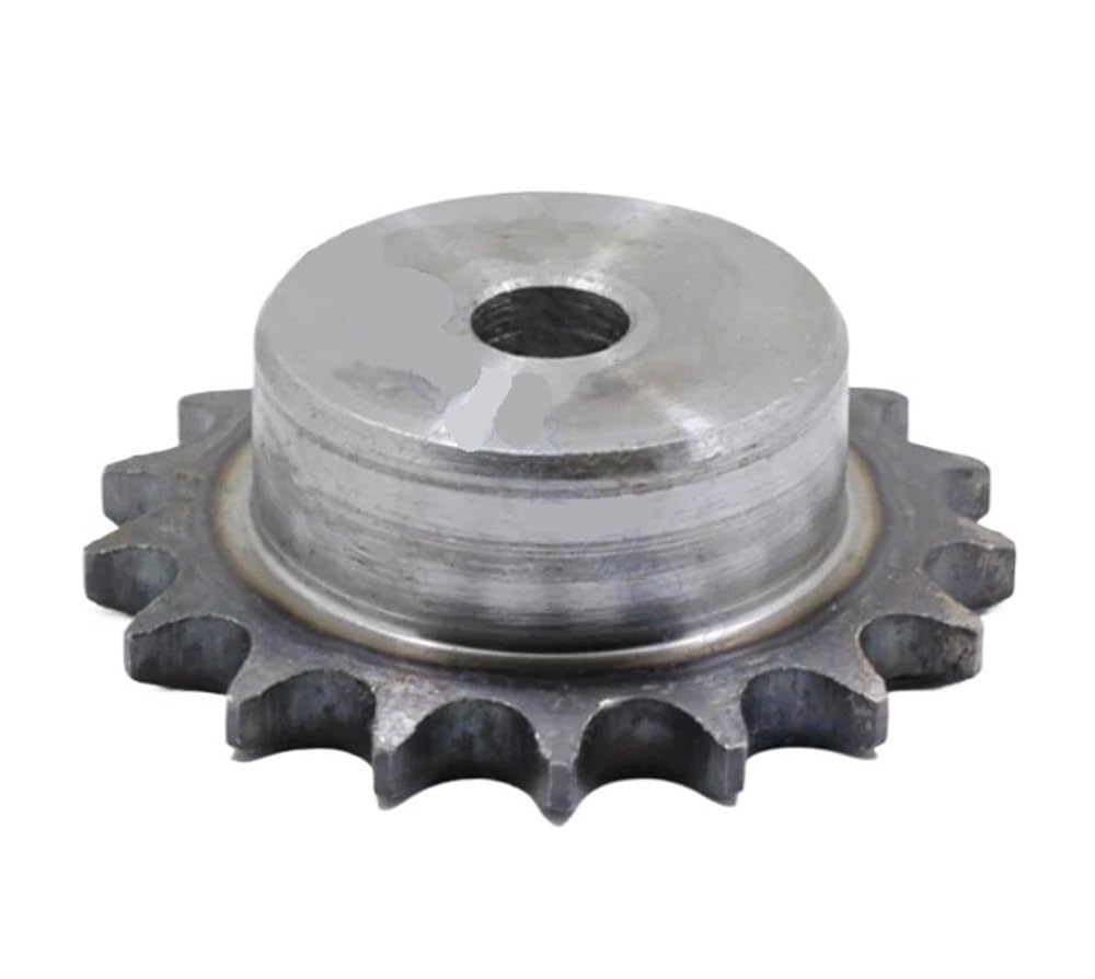 Kettenrad mit Rollen, Antrieb, Antriebsritzel mit Kette, 10 A, Stahl A3, 10-25 Zähne, 15,875 mm (17 Teeth)