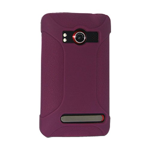 Amzer Silicone Skin Jelly Case for HTC EVO 4G - Purple