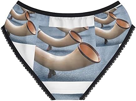 Three Alphorns Panties, Three Alphorns Underwear, Briefs, Cotton Briefs, Funny Underwear, Panties For Women