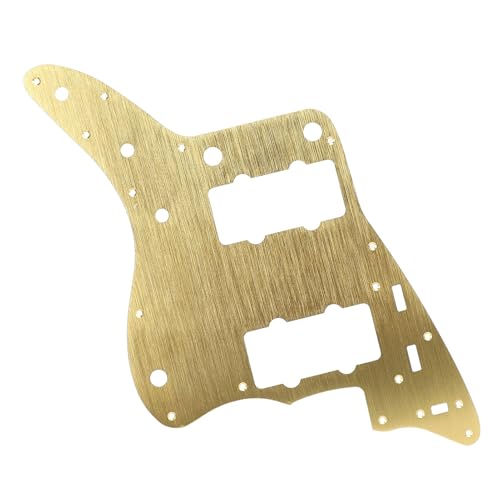Pickguard alu Jazzmasters doré pour scène et studio