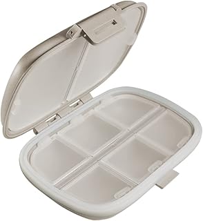 8 Compartments Weekly Pill Organizer, Medicine Organizer, Pill Container, Daily Pill Organizer, Pill Dispenser, Travel Pill Organizer, Pill Case