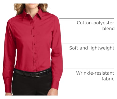 Image of Port Authority Ladies Long Sleeve Easy Care Shirt
