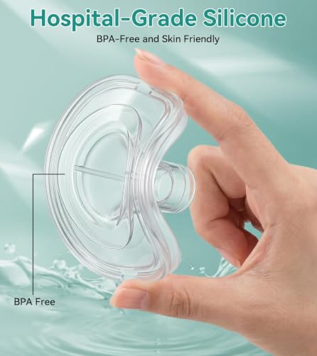 Image of NCVI Wearable Breast Pump for Moms, <42dB for Office HomeTravel (Green)